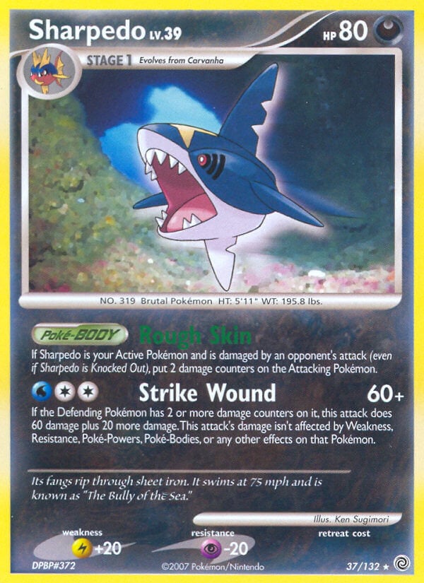 Sharpedo Lv.39 - Prodigi Segreti 37/132 [ Italiano / Inglese ]
