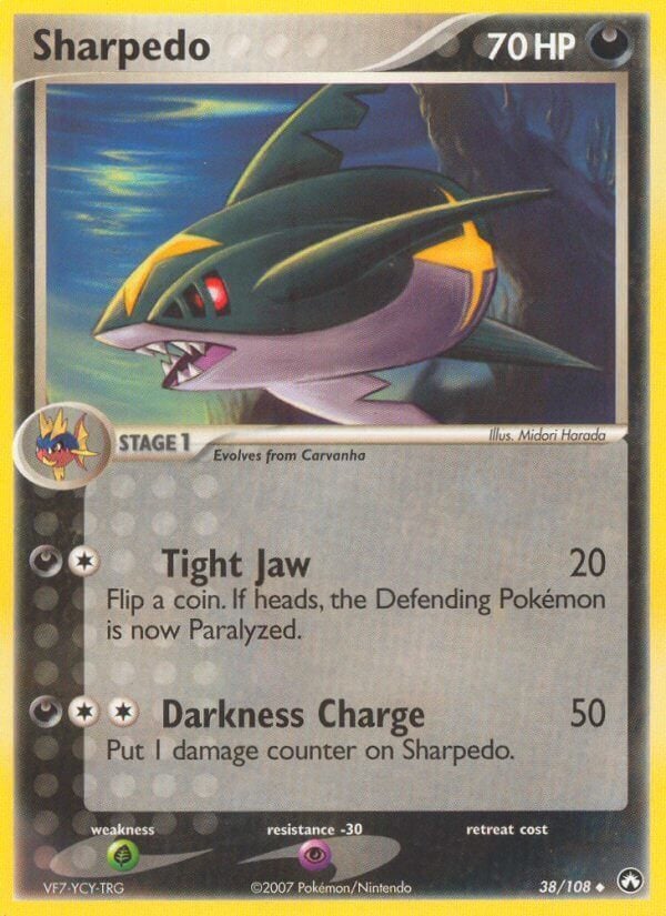 Sharpedo - EX Power Keepers 38/108 [ Inglese ]