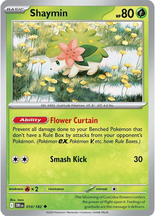 Shaymin - Rivali Predestinati 010/182 [ Italiano / Inglese ]