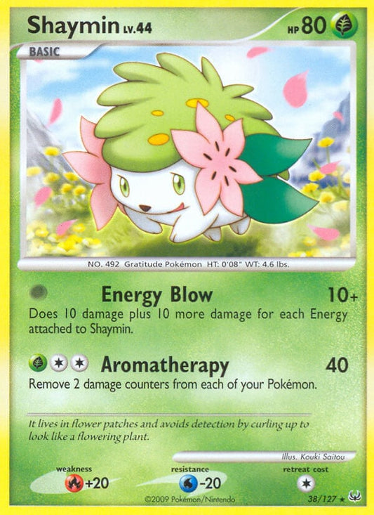 Shaymin Lv.44 - Platino 038/127 [ Italiano / Inglese ]