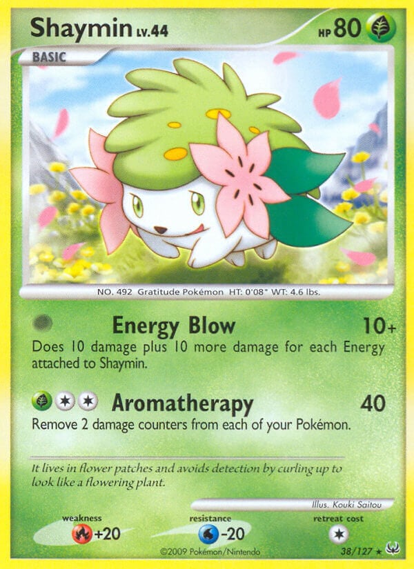 Shaymin Lv.44 - Platino 038/127 [ Italiano / Inglese ]