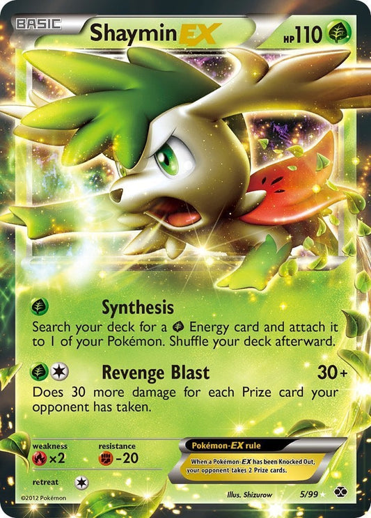 Shaymin-EX - Destini Futuri 005/099 [ Italiano / Inglese ]