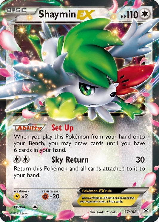 Shaymin EX - Furie Volanti 77/108 [ Italiano / Inglese ]