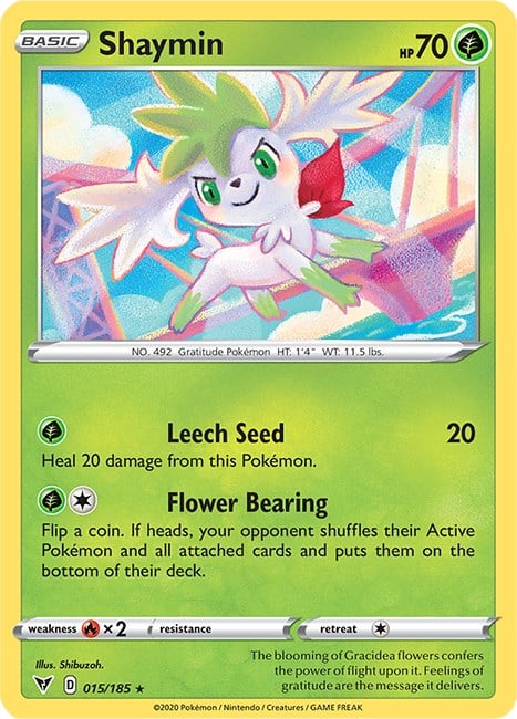 Shaymin - Voltaggio Sfolgorante 015/185 [ Italiano / Inglese ]