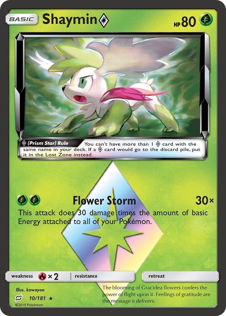 Shaymin ◇ - Gioco di Squadra 10/181 [ Italiano / Inglese ]
