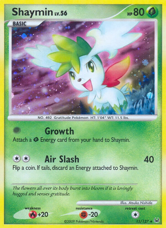 Shaymin Lv.56 - Platino 015/127 [ Italiano / Inglese ]
