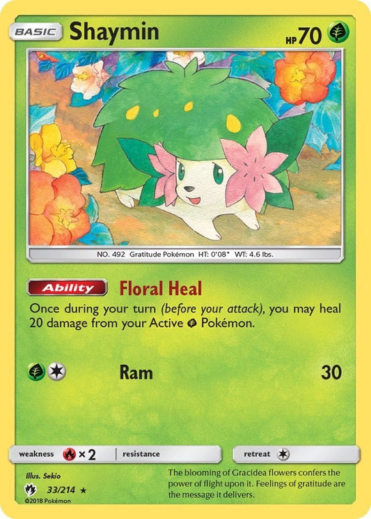Shaymin - Tuoni Perduti 033/214 [ Italiano / Inglese ]