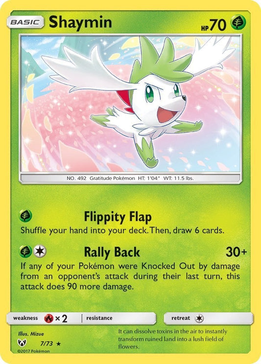Shaymin - Leggende Iridescenti 007/073 [ Italiano / Inglese ]