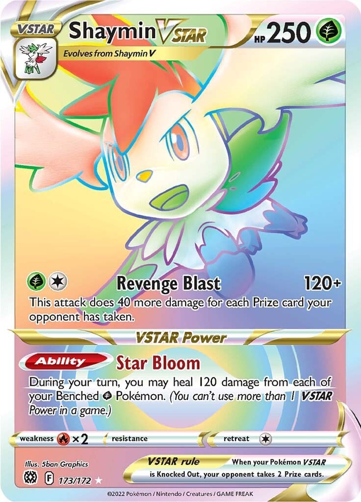 Shaymin V ASTRO - Astri Lucenti 173/172 [ Italiano / Inglese ]