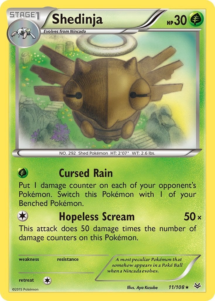 Shedinja - Furie Volanti 11/108 [ Italiano / Inglese ]