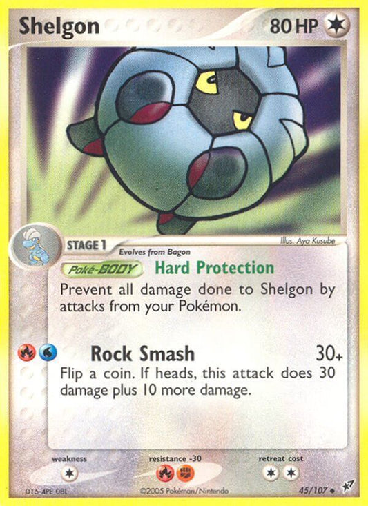 Shelgon - EX Deoxys 45/107 [ Italiano / Inglese ]