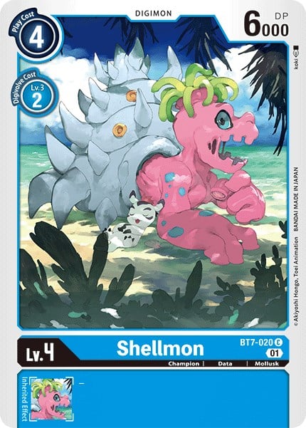 Shellmon BT7-020 [ Inglese / Giapponese ]