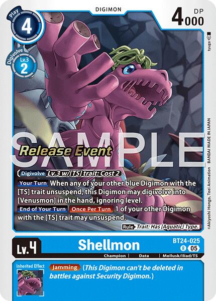 Shellmon BT24-025 [ Inglese / Giapponese ]