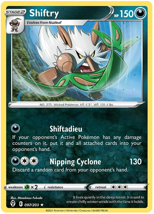 Shiftry - Evoluzioni Eteree 097/203 [ Italiano / Inglese ]