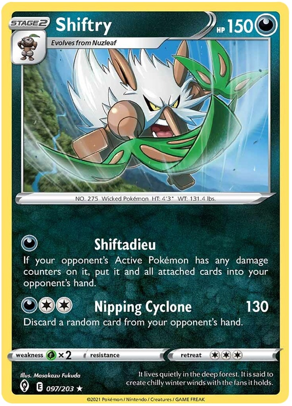 Shiftry - Evoluzioni Eteree 097/203 [ Italiano / Inglese ]