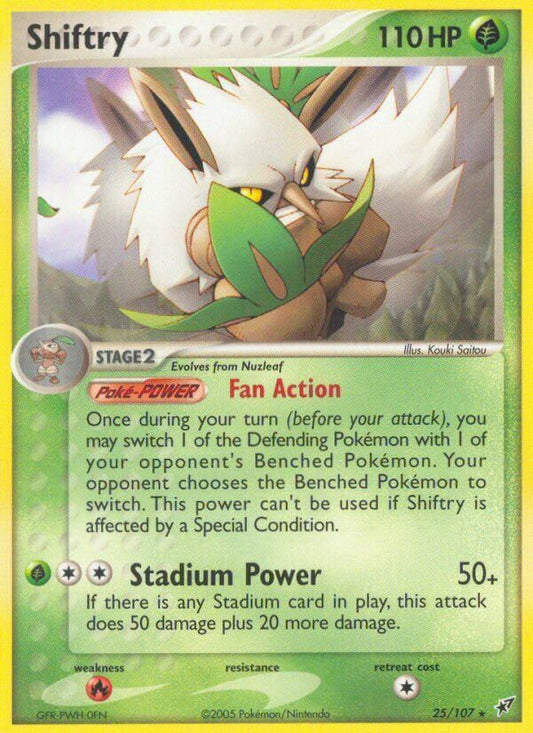 Shiftry - EX Deoxys 25/107 [ Italiano / Inglese ]