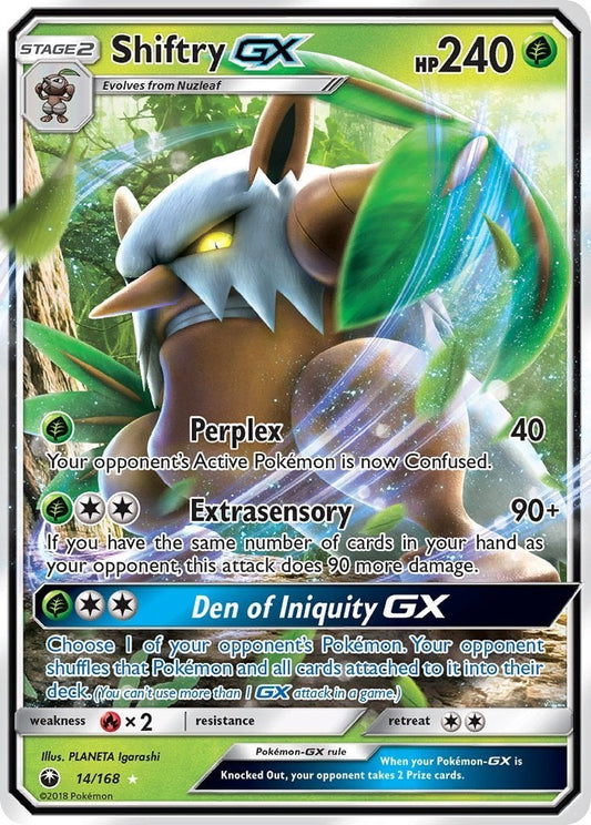 Shiftry GX - Tempesta Astrale 14/168 [ Italiano / Inglese ]