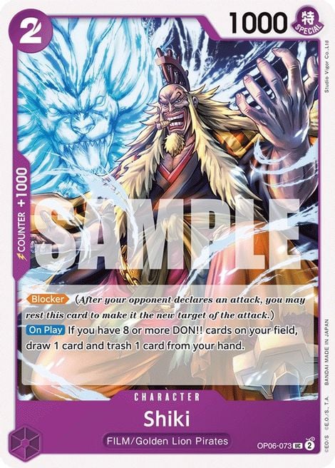 Shiki OP06-073 [ Inglese / Giapponese / Francese / Cinese Semplificato ]