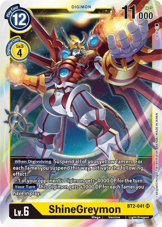 ShineGreymon BT2-041 [ Inglese / Giapponese ]