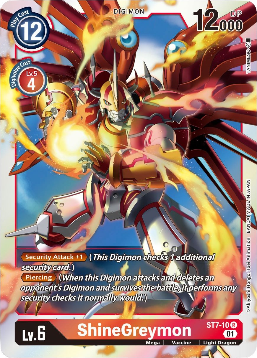ShineGreymon ST7-10 [ Inglese / Giapponese ]