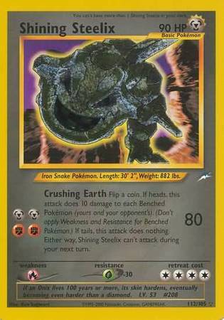 Shining Steelix - Neo Destiny 112/105 [ Italiano / Inglese ]