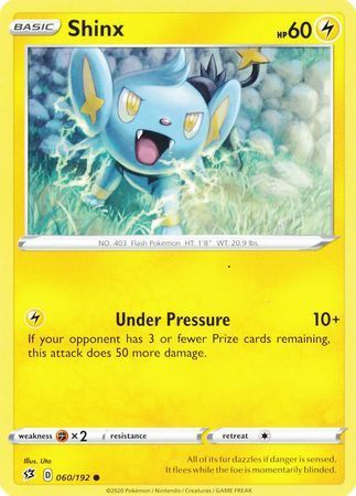 Shinx - Fragore Ribelle 060/192 [ Italiano / Inglese ]