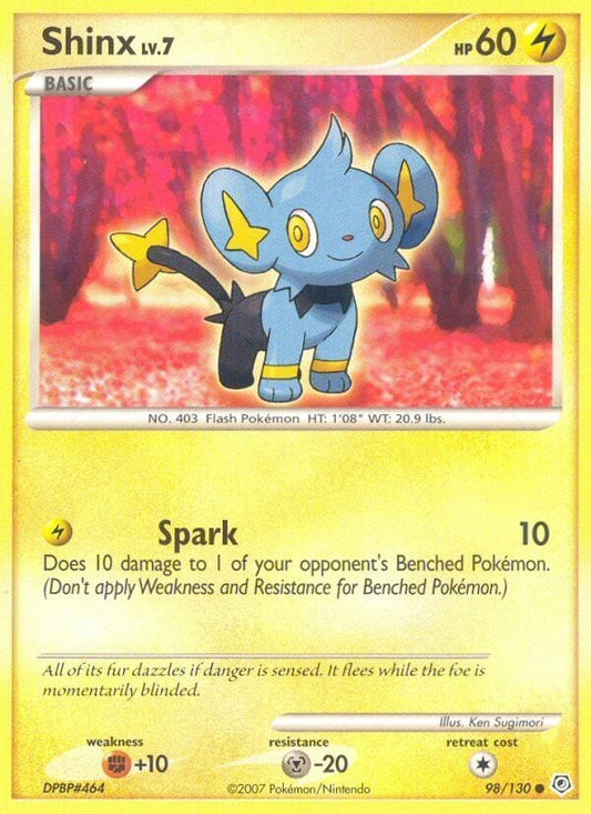 Shinx Lv.7 - Diamante & Perla 98/130 [ Italiano / Inglese ]