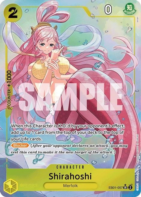 Shirahoshi EB01-057 [ Inglese / Giapponese / Francese / Cinese Semplificato ]