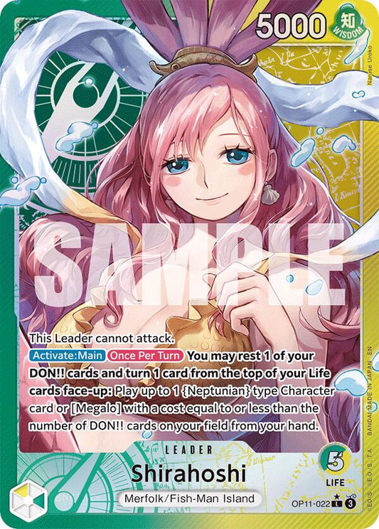 Shirahoshi OP11-022 [ Inglese / Giapponese / Francese / Cinese Semplificato ]