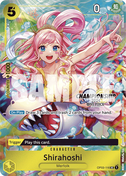 Shirahoshi OP03-116 [ Inglese / Giapponese / Francese / Cinese Semplificato ]