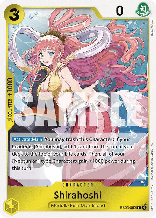 Shirahoshi EB03-052 [ Inglese / Giapponese / Francese / Cinese Semplificato ]