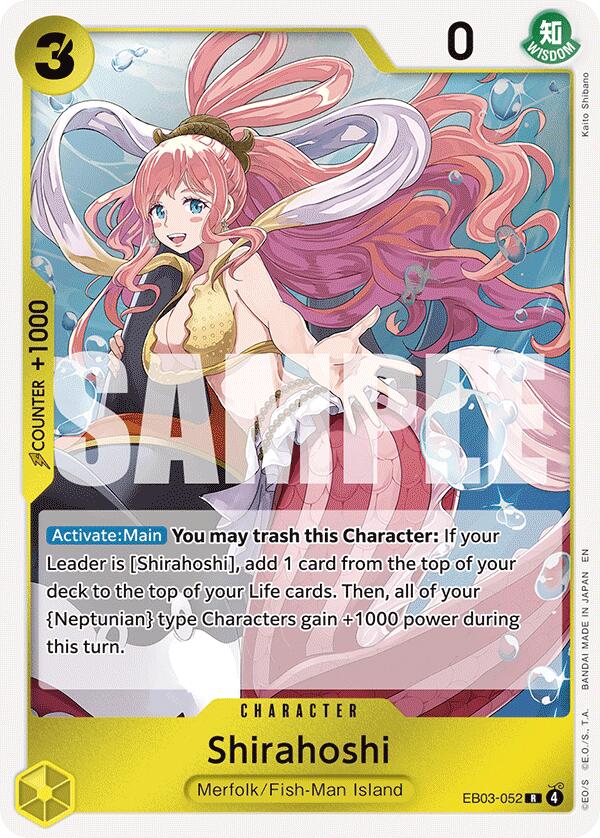 Shirahoshi EB03-052 [ Inglese / Giapponese / Francese / Cinese Semplificato ]