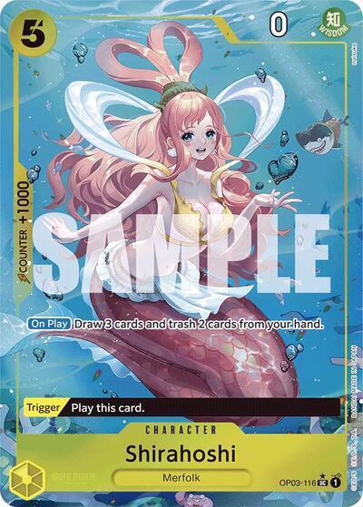 Shirahoshi OP03-116 [ Inglese / Giapponese / Francese / Cinese Semplificato ]