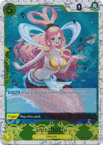 Shirahoshi OP03-116 [ Inglese / Giapponese / Francese / Cinese Semplificato ]