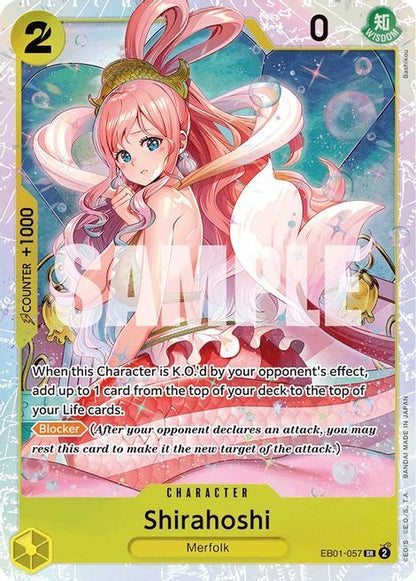 Shirahoshi EB01-057 [ Inglese / Giapponese / Francese / Cinese Semplificato ]
