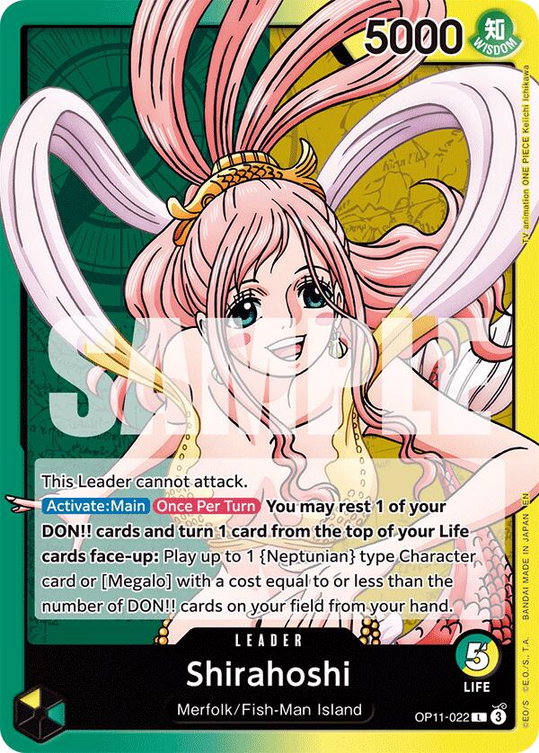 Shirahoshi OP11-022 [ Inglese / Giapponese ]