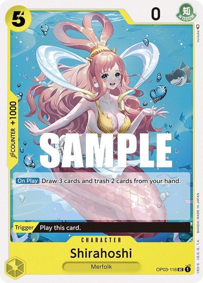 Shirahoshi OP03-116 [ Inglese / Giapponese / Francese / Cinese Semplificato ]