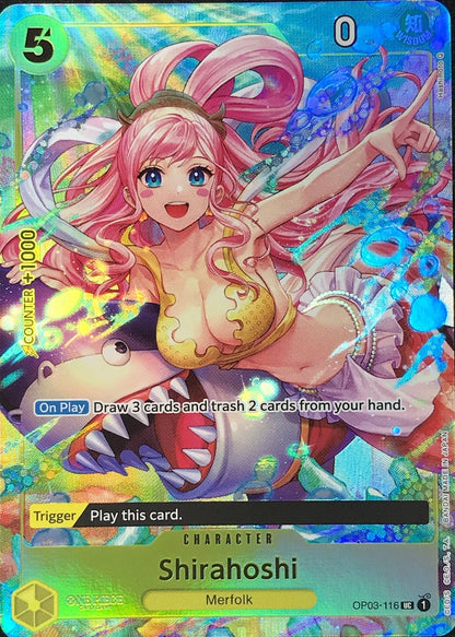 Shirahoshi OP03-116 [ Inglese / Giapponese / Francese / Cinese Semplificato ]