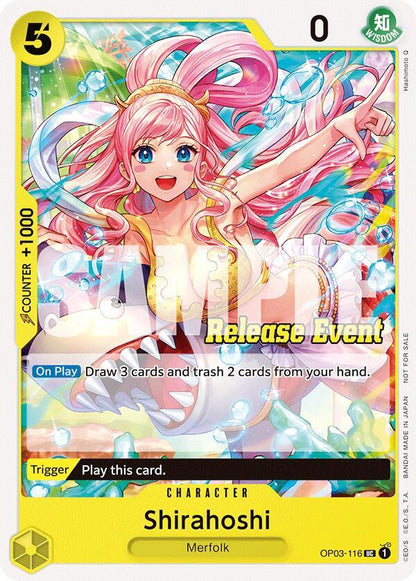 Shirahoshi OP03-116 [ Inglese / Giapponese / Francese / Cinese Semplificato ]