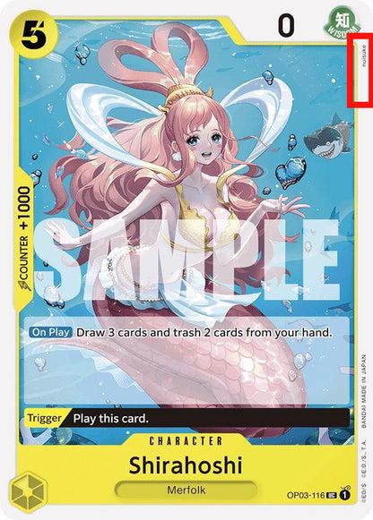 Shirahoshi OP03-116 [ Inglese / Giapponese / Francese / Cinese Semplificato ]