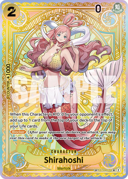 Shirahoshi EB01-057 [ Inglese / Giapponese / Francese / Cinese Semplificato ]