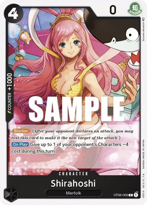 Shirahoshi ST08-006 [ Inglese / Giapponese / Francese / Cinese Semplificato ]