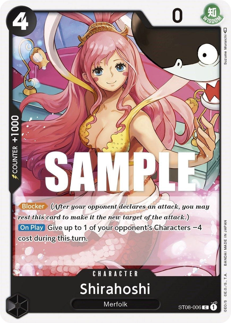 Shirahoshi ST08-006 [ Inglese / Giapponese / Francese / Cinese Semplificato ]