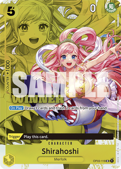 Shirahoshi OP03-116 [ Inglese / Giapponese / Francese / Cinese Semplificato ]