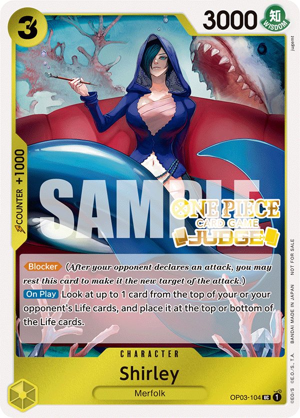 Shirley OP03-104 [ Inglese / Giapponese / Francese / Cinese Semplificato ]