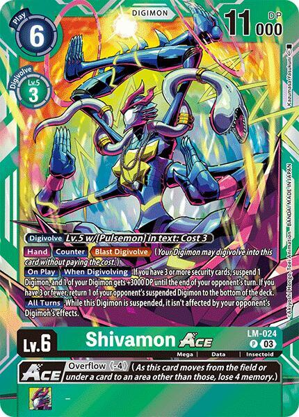 Shivamon Ace LM-024 [ Inglese / Giapponese ]