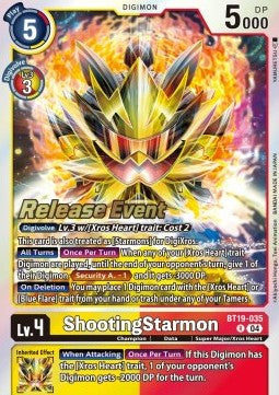 ShootingStarmon BT19-035 [ Inglese / Giapponese ]