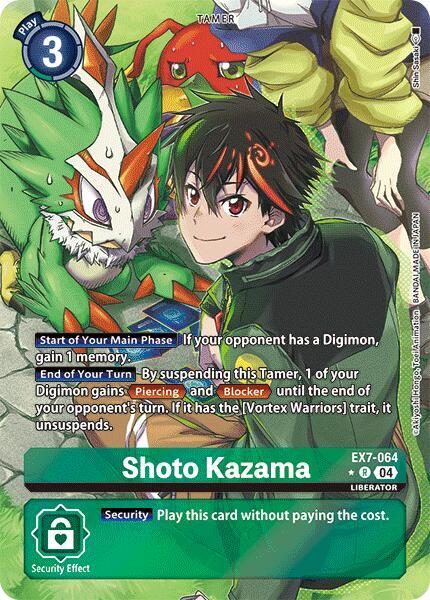 Shoto Kazama EX7-064 [ Inglese / Giapponese ]