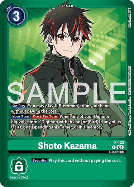 Shoto Kazama P-133 [ Inglese / Giapponese ]