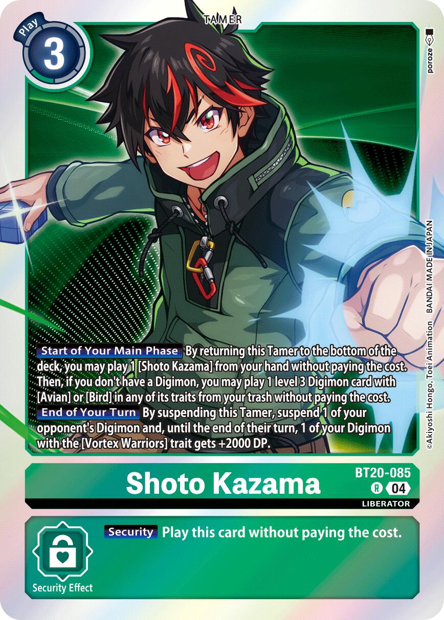 Shoto Kazama BT20-085 [ Inglese / Giapponese ]